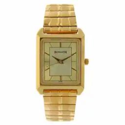 Men Water-Resistant Analogue Watch-NT7007YM13-image-11