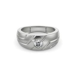 Men White Gold Tuscan Lab Grown Diamond Band Ring-image-55