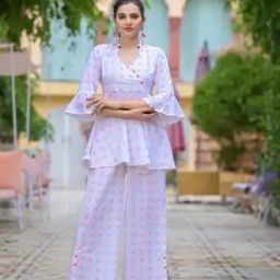 Floral Print 2-Piece Top & Pants Set-picture-25