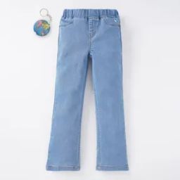 Sustainable Lightly Washed Straight Fit Jeans-image-99