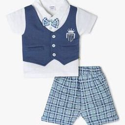 Checked T-Shirt with Shorts-picture-26