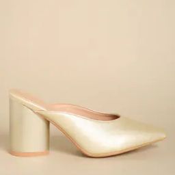 Pointed-Toe Cylindrical Heeled Mules-image-37