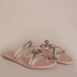 Multi-Strap Slip-On Sandals-image-35