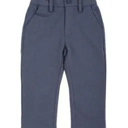 Slim Fit Flat-Front Trousers-picture-34