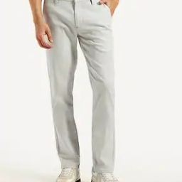 Men Slim Fit Flat-Front Chinos-image-17