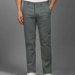 Men Slim Tapered Fit Flat-Front Chinos-image-6