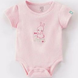 Embroidered Round-Neck Regular Fit Bodysuit-picture-27