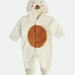 Infants Faux-Fur Hooded Sleepsuit-38