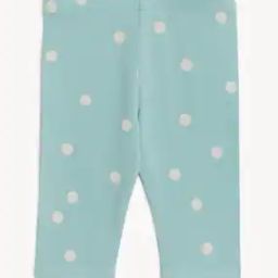Infants Polka-Dot Print Leggings with Elasticated Waist-picture-49