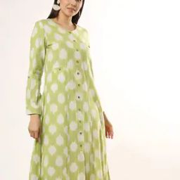 Button-Down A-Line Kurta-image-76