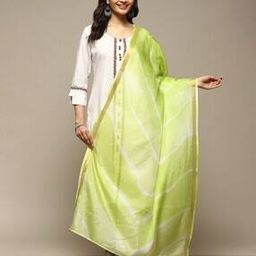 Women Leheriya Print Dupatta-image-50