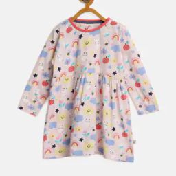 Graphic Print A-line Dress-picture-2