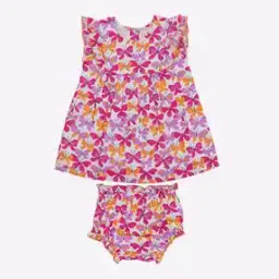 All Over Butterfly Print A-line Dress-picture-24