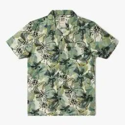Boys Floral Print Regular Fit Shirt with Patch Pocket-image-10