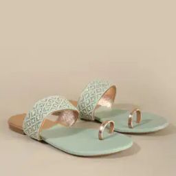 Embellished Toe-Ring Sandals-image-12
