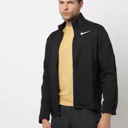 nike Zip-Front Biker Jacket with Split-Kangaroo Pockets image 1