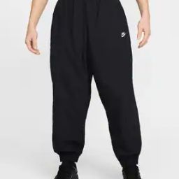 Men Oversized Woven Track Pants-image-79