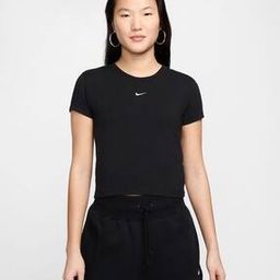 nike Women Regular Fit Cotton Crew-Neck T-Shirt-picture-8