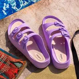 indifeet Women Thong Flip-Flops with EVA Upper-picture-4