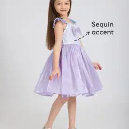 hopscotch Girls Embellished Fit and Flare Dress-picture-34