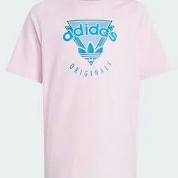 adidas kids Boys Brand Print Loose Fit Cotton Round-Neck T-Shirt-picture-26