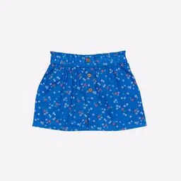 Floral Print Shorts with Shirred Waist-image-34