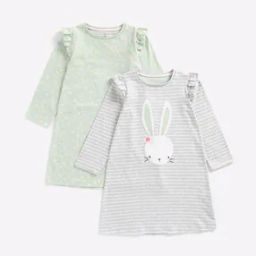 Pack of 2 Printed A-line Night Dress-17