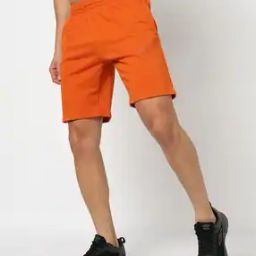 Men Regular Fit Knit Shorts-image-52