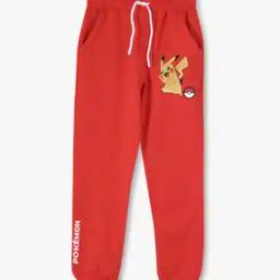 Boys Pokemon Print Regular Fit Joggers-picture-11