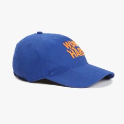 teamspirit Typographic Print Baseball Cap with Tuck Strap Closure image 1