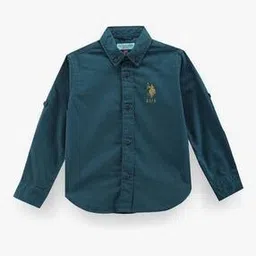 u.s. polo assn. Boys Regular Fit Cotton Shirt-picture-22