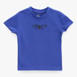 Boys Brand Print Regular Fit Round-Neck T-Shirt-25