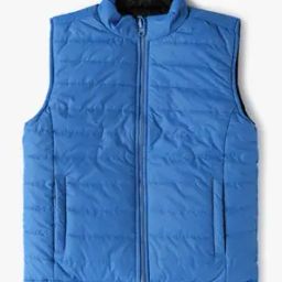 Boys Quilted Regular Fit Sleeveless Jacket-picture-34
