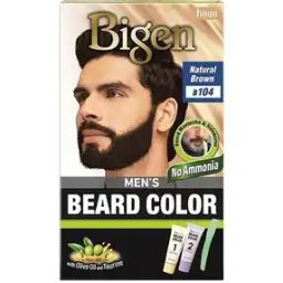 Men's Beard Colour - B104 Natural Brown-31