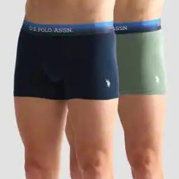 Pack of 2 Trunks with Ombre Waistband-image-9
