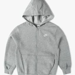 Boys Heathered Regular Fit Hoodie-picture-46