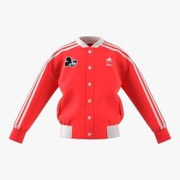 Micky Mouse Print Bomber Jacket-0