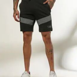 Men Regular Fit Knit Shorts-picture-28