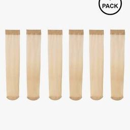 Pack of 3 Soft Knee-High Pantyhose (17 Denier)-image-20
