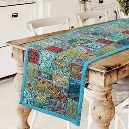 Embroidered 4-Seater Table Runner-image-54