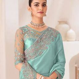 Women Embellished Saree with Sequin Accent-image-59