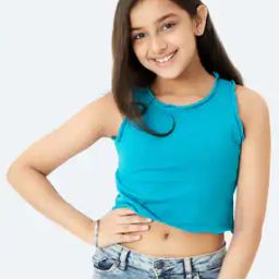 Ribbed Round-Neck Top-image-72