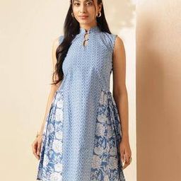 Women Chevrons A-line Tunic-image-38