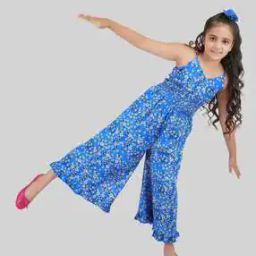 Floral Print Jumpsuit with Elasticated Waist-image-61