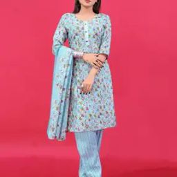 Women Floral Unstitched Dress Material-image-42