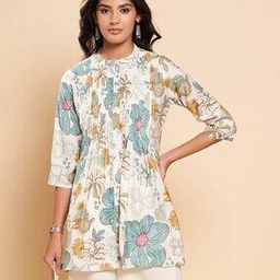 rangmanch by pantaloons Women Floral A-Line Tunic-picture-47