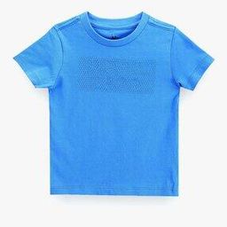 Boys Brand Print Regular Fit Round-Neck T-Shirt-image-80