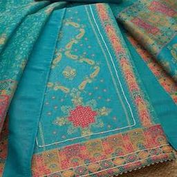  Women Floral Unstitched Dress Material-image-50