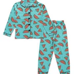 Watermelon Print Loungewear Set-image-5