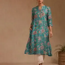 Women Floral Straight Kurta-image-31